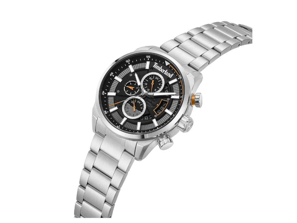 Montre à Quartz Timberland Callahan, Noir, 46 mm, TDWGK0095404