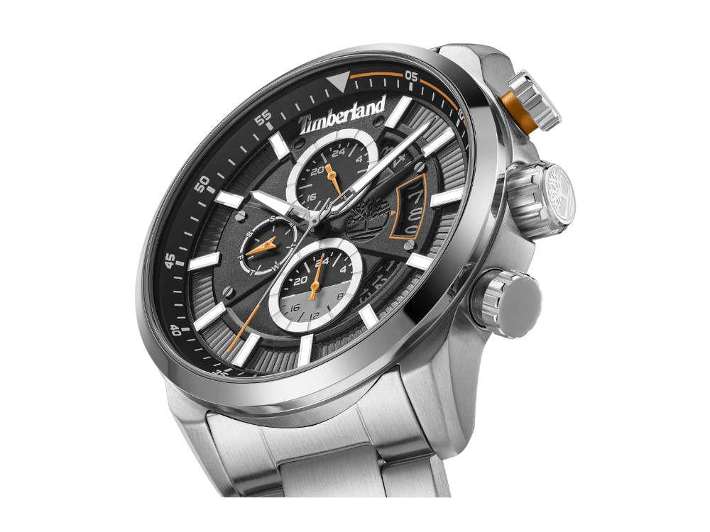 Montre à Quartz Timberland Callahan, Noir, 46 mm, TDWGK0095404