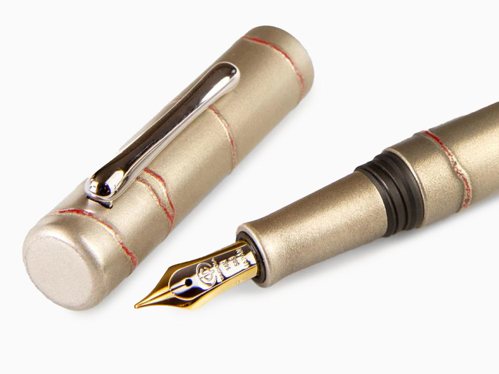 Stylo Plume Taccia Kaga-Wajima White Birch, Edition Limitée