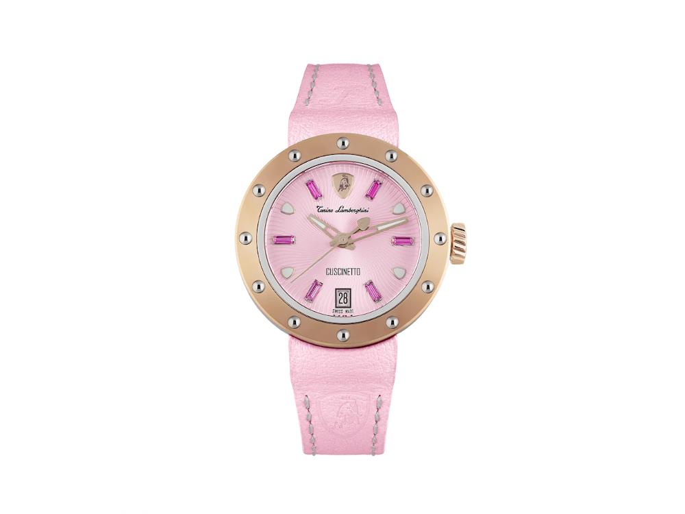 Montre à Quartz Tonino Lamborghini Cuscinetto, Rosa, 38 mm, TLF-A05-4