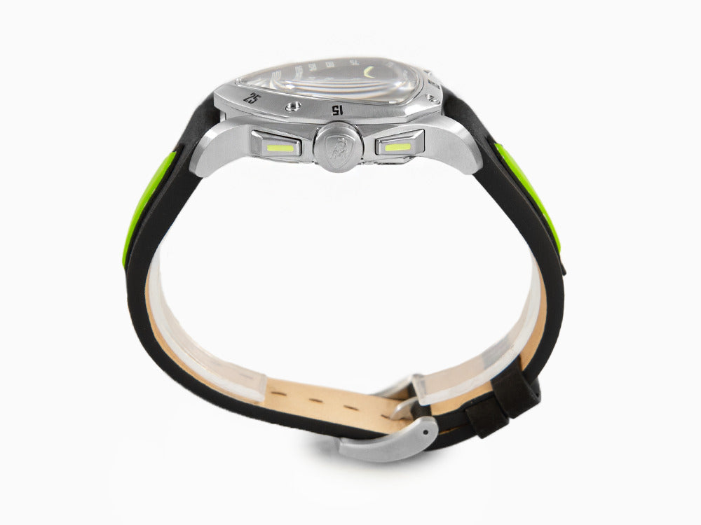 Montre à Quartz Tonino Lamborghini New Spyder Green, 43 mm, Chrono, TLF-A13-3