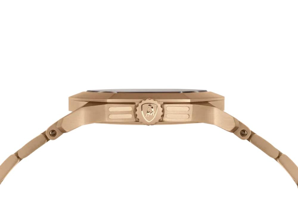 Montre Tonino Lamborghini Novemillimetri, Titane, Or rose, 43 mm,TLF-T08-4-B