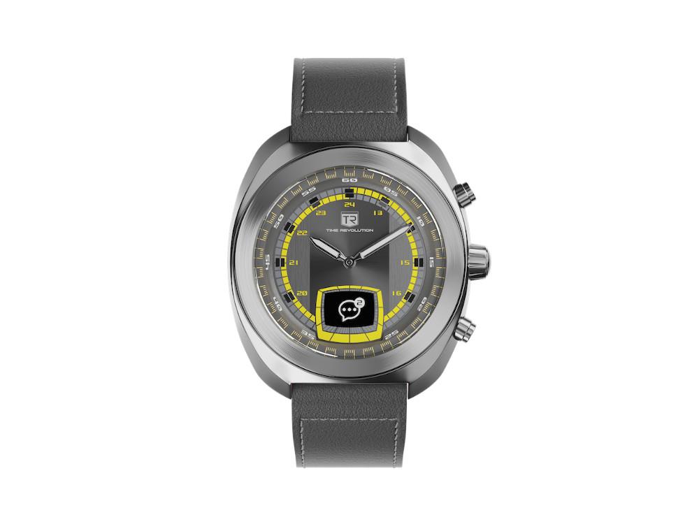 Montre Hybride Time Revolution Hybrid 01 Thunder SS, Noir, 42 mm, TR01.4S
