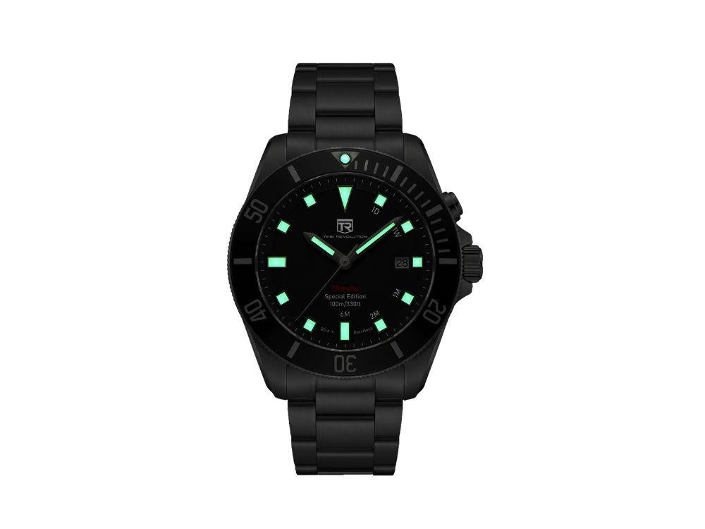 Montre Automatique Time Revolution TRmatic, 42 mm, Vert, TR02.04MB