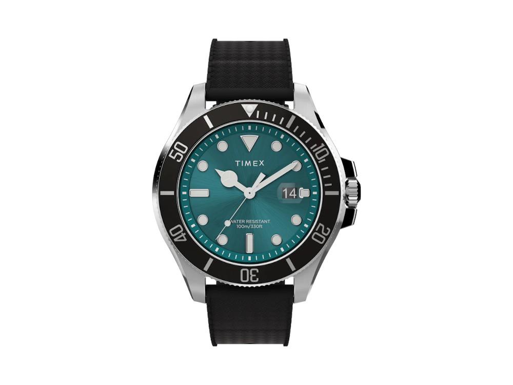 Montre à Quartz Timex Trend, Laiton, Vert, 44 mm, TW2V91700
