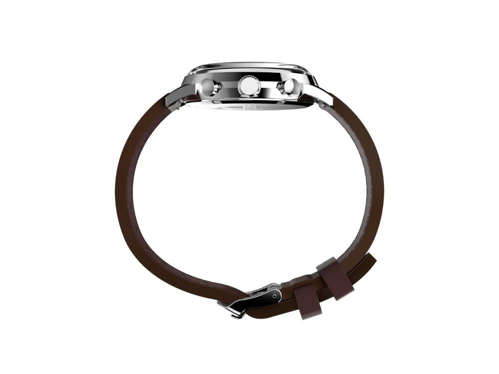 Montre à Quartz Timex Marlin, Bleu, 40 mm, Chronographe, TW2W10200