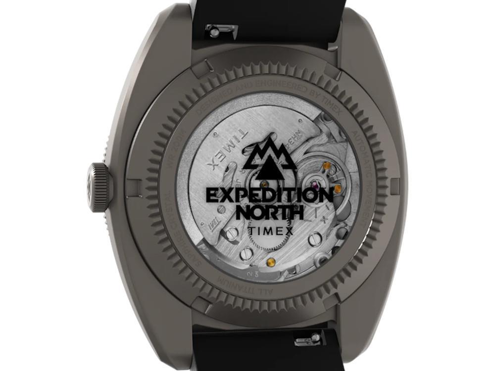 Montre Automatique Timex Expedition, Titane, Noir, 41 mm, TW2W53000