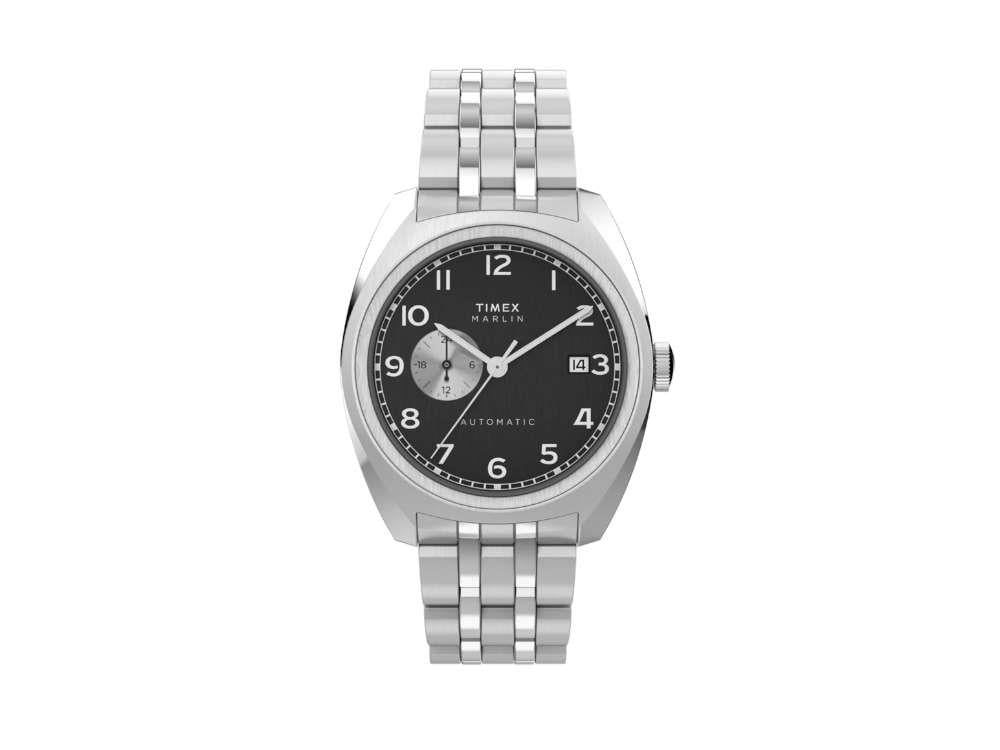 Montre Automatique Timex Marlin, Noir, 39 mm, TW2W58800