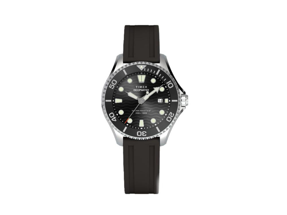Montre à Quartz Timex DeepWater, Noir, 44 mm, TW2W81600