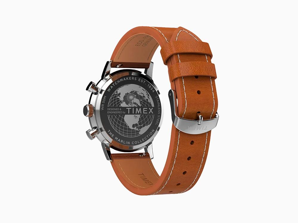 Montre à Quartz Timex Marlin, Vert, 40 mm, Chronographe, TW2W99100