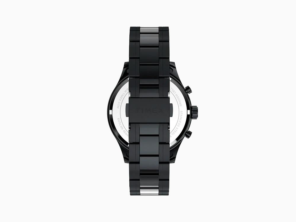 Montre Quartz Timex Trend Dress Chronograph, Noir, 43mm, TW2Y01600