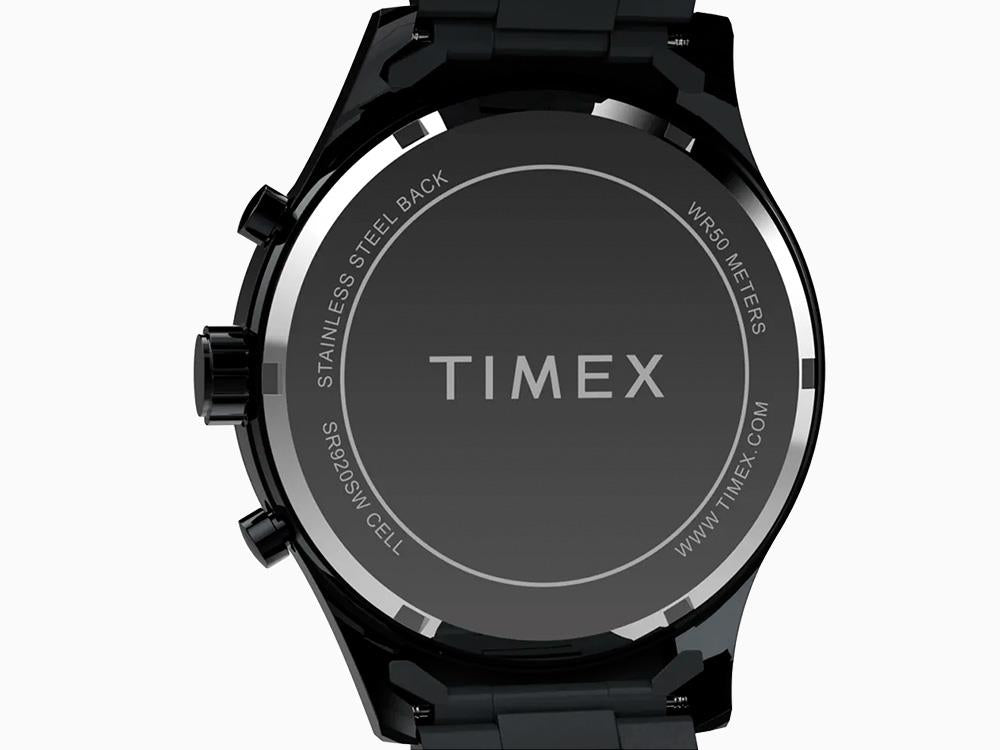 Montre Quartz Timex Trend Dress Chronograph, Noir, 43mm, TW2Y01600