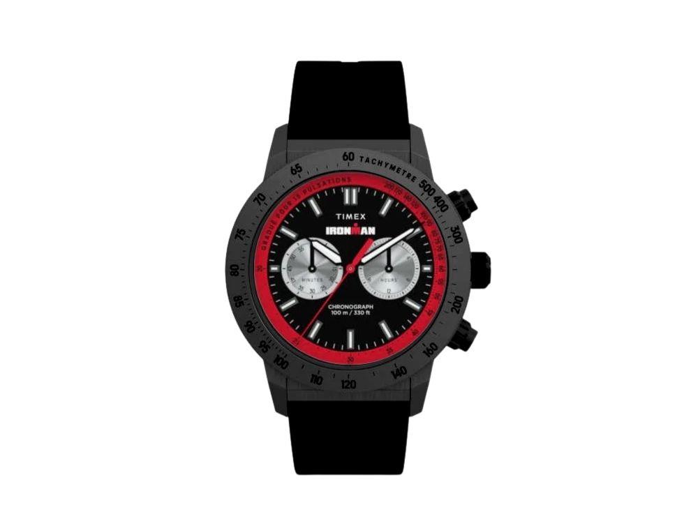 Montre à Quartz Timex Ironman Premium, Noir, 44 mm, Chronographe, TW2Y01900