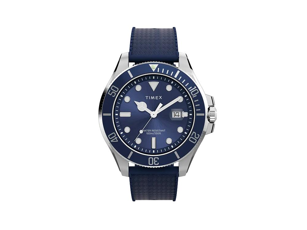 Montre à Quartz Timex Trend Harborside Coast, Bleu, 44 mm, TW2Y05000