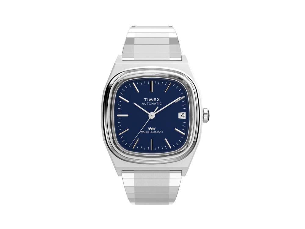 Montre Automatique Timex E Line, Bleu, TW2Y07400