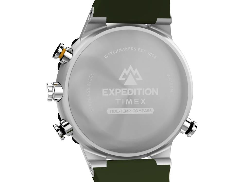 Montre à Quartz Timex Expedition Tide-Temp-Compass, Vert, 45 mm, TW2Y14400