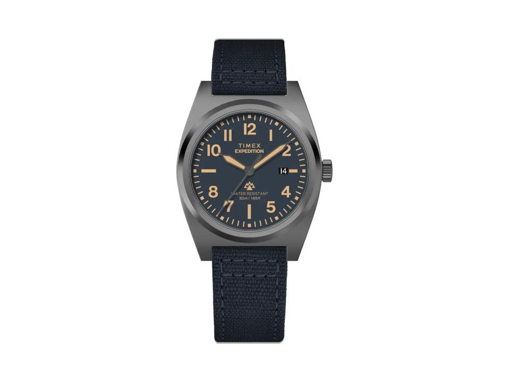 Montre à Quartz Timex Expedition Capstone, Bleu, 39 mm, TW2Y18200