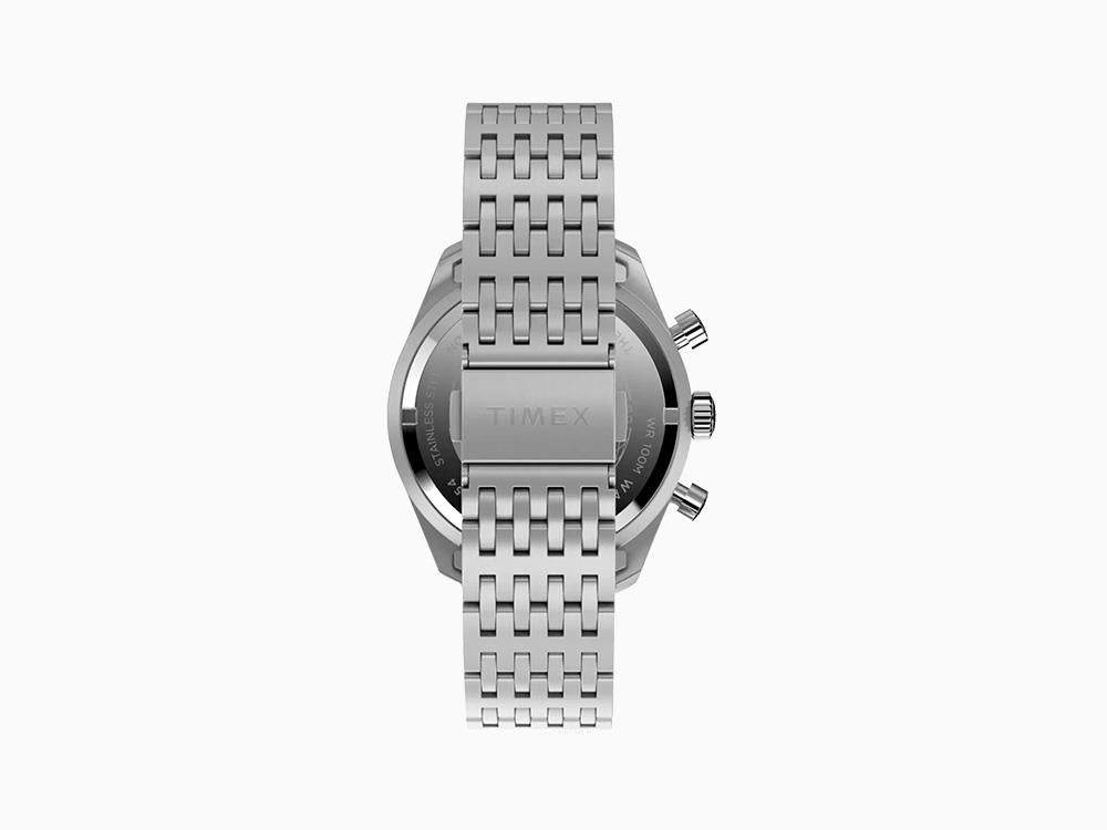 Montre à Quartz Timex Waterbury, Argent, 41 mm, Chronographe, TW2Y18700