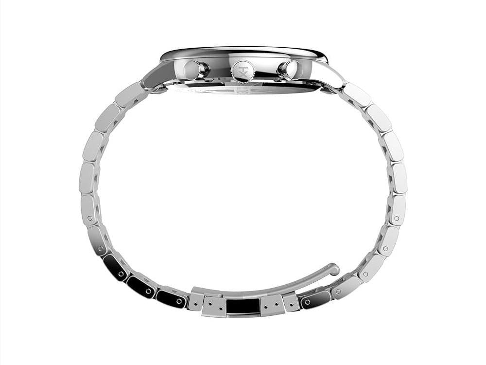 Montre à Quartz Timex Chicago Multi-Function, Acier Recyclé, 45 mm, TW2Y21500