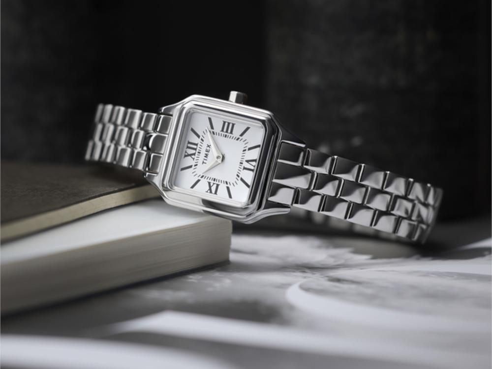 Montre à Quartz Timex Legacy Addison , Blanc, TW2Y23800