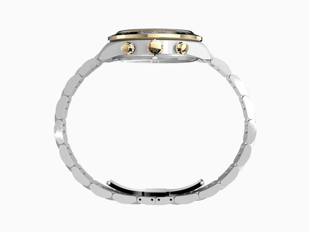 Montre à Quartz Timex Waterbury Heritage, Noir, 39 mm, Chronographe, TW2Y24000