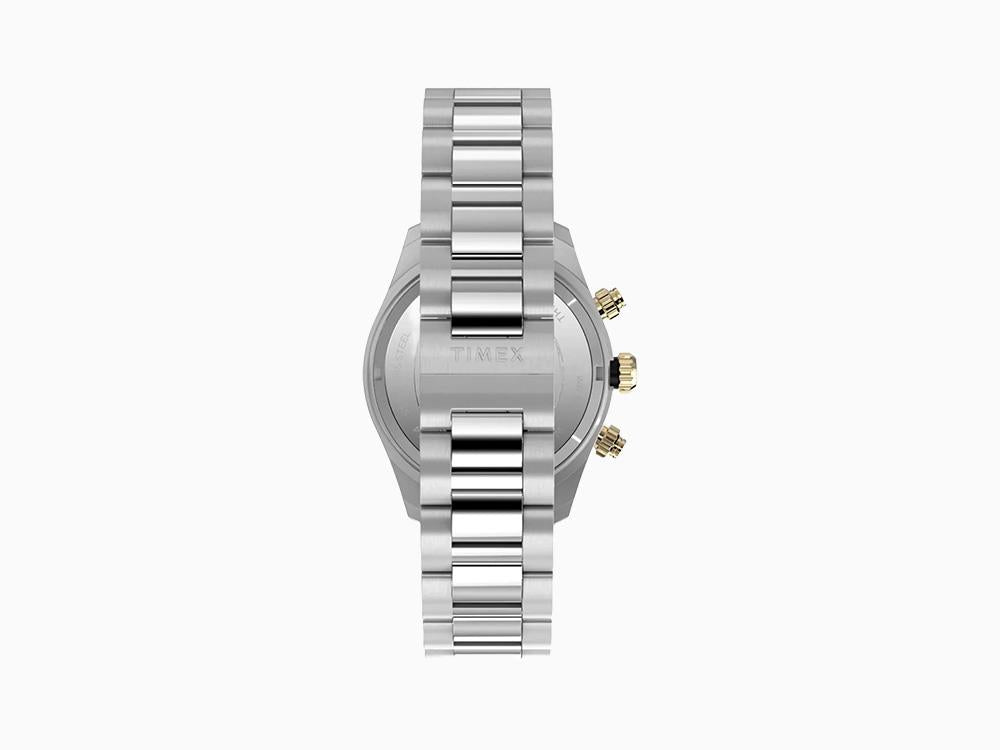 Montre à Quartz Timex Waterbury Heritage, Noir, 39 mm, Chronographe, TW2Y24000