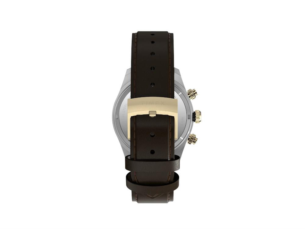 Montre à Quartz Timex The Waterbury Heritage, Noir, Chronographe,TW2Y24100