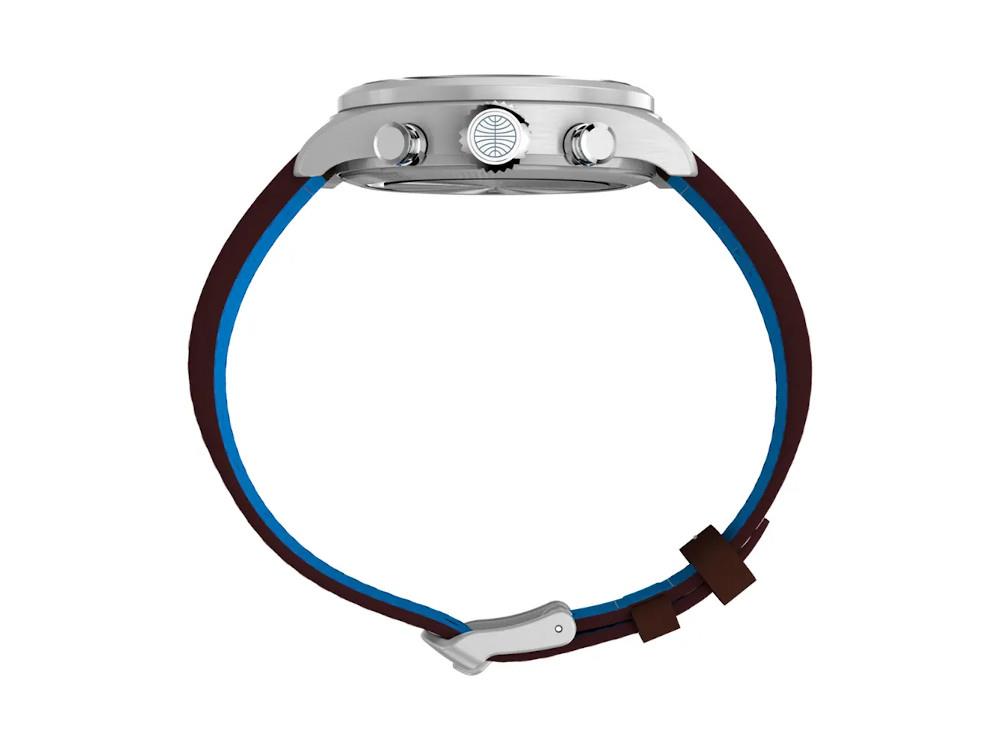 Montre à Quartz Timex The Waterbury Pan Am, Argent, 41 mm, TW2Y38700