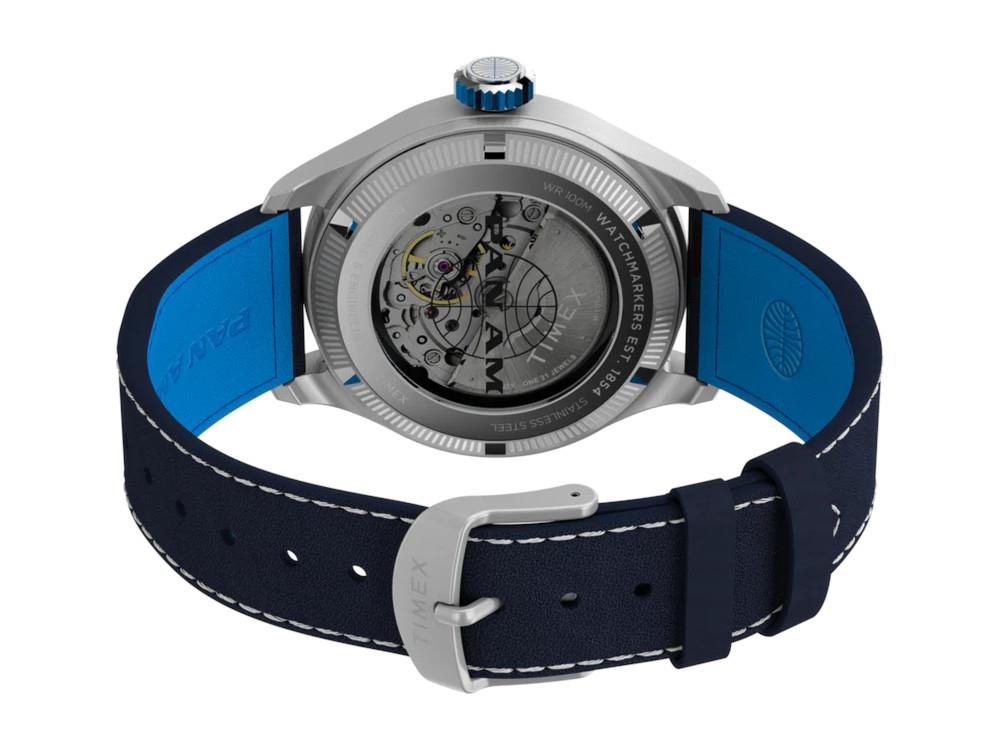 Montre Automatique Timex The Waterbury Pan Am, Bleu, 41 mm, TW2Y38800