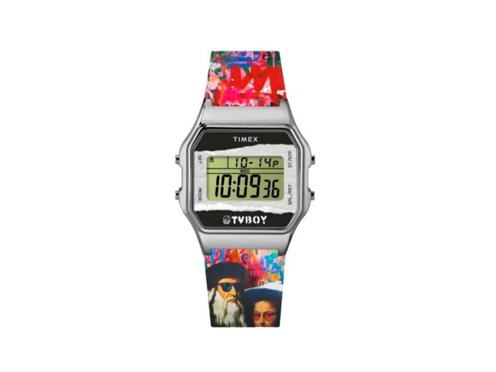 Montre Digitale Timex 80 TVBoy, 34mm, TW2Y46800