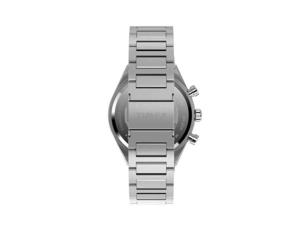 Montre à Quartz Timex Q Timex Continental, Bleu, 40 mm, Chronographe, TW2Y55900