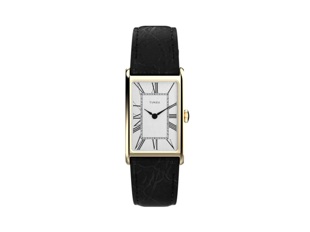 Montre à Quartz Timex 1976 Dress Rectangle Reissue, Blanc, TW2Y56200