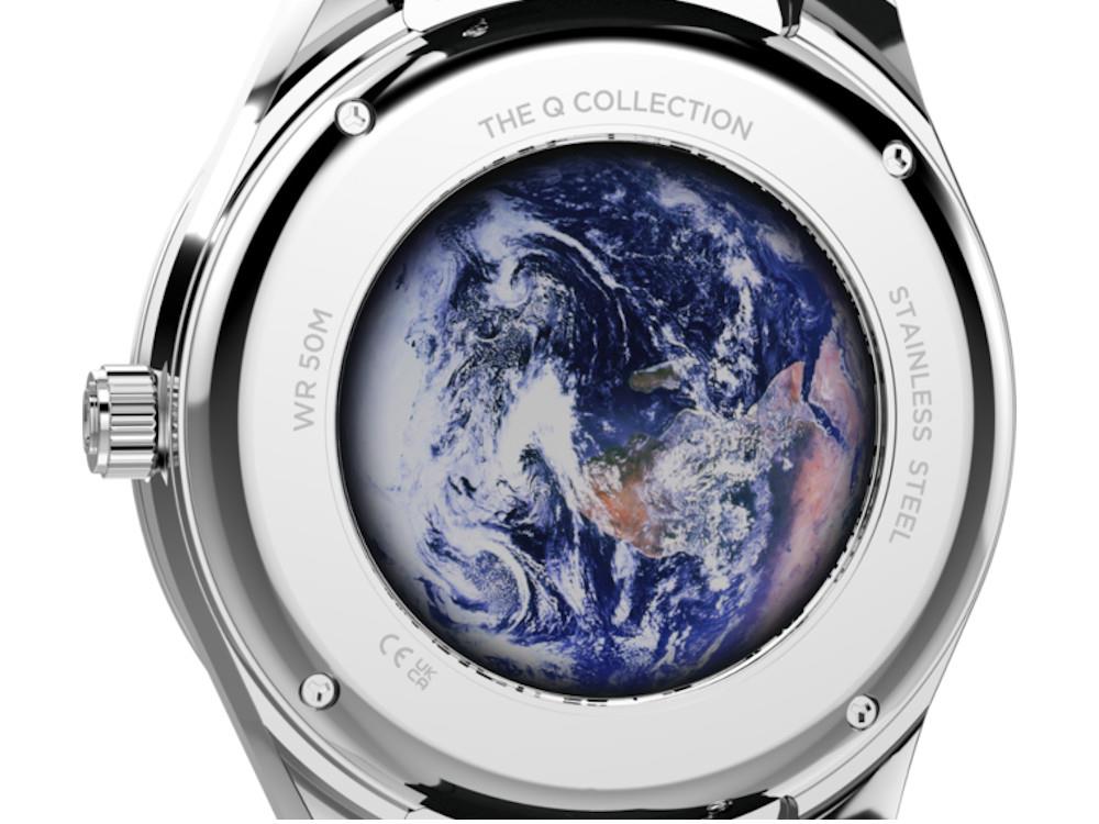 Montre à Quartz Timex Q Timex x Nasa, Noir, 40 mm, TW2Y56800