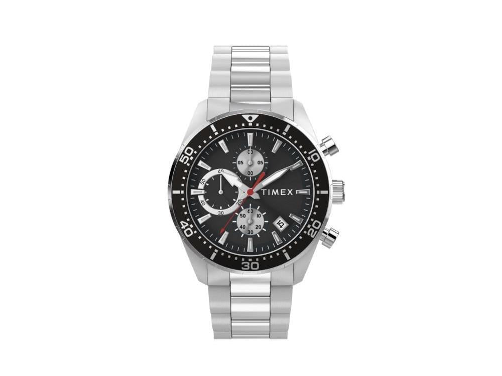 Montre à Quartz Timex Trend Ridgefield, Noir, 42 mm, Chronographe, TW2Y56900