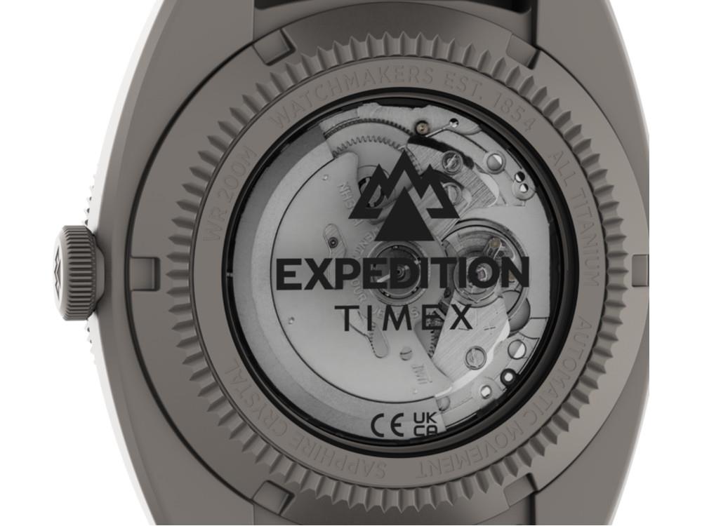Montre Automatique Timex Expedition Pioneer Titanium, Noir, 41 mm, TW2Y63800