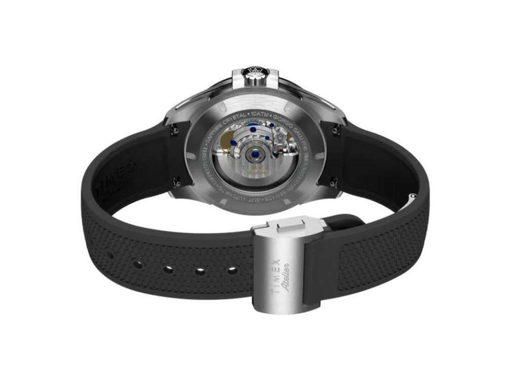 Montre Automatique Timex Atelier GMT24 M1a, Noir, 40 mm, TW2Y72400