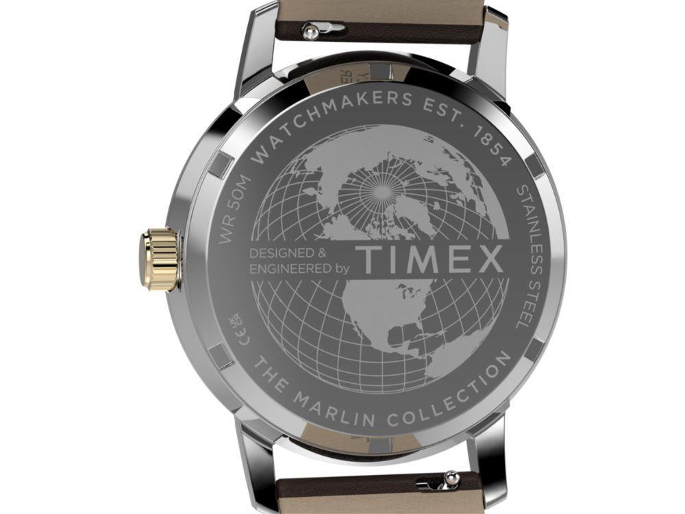 Montre à Quartz Timex Marlin, Marron, 40 mm, TW2Y84200