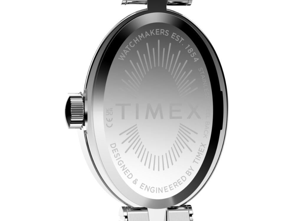 Montre à Quartz Timex Cavatina Main Line, Laiton, Argent, TW2Y90000