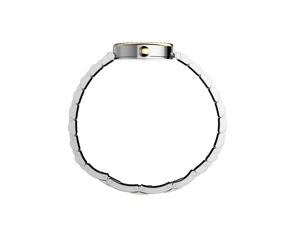 Montre à Quartz Timex Cavatina Main Line, Laiton, Argent, , TW2Y90200
