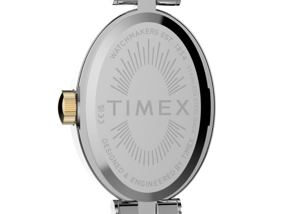 Montre à Quartz Timex Cavatina Main Line, Laiton, Argent, , TW2Y90200