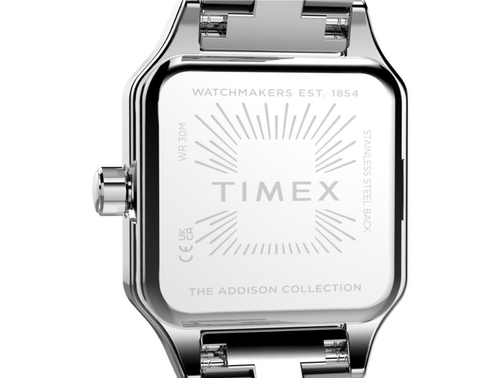 Montre à Quartz Timex Trend Addison, Laiton, Argent, TW2Y90300