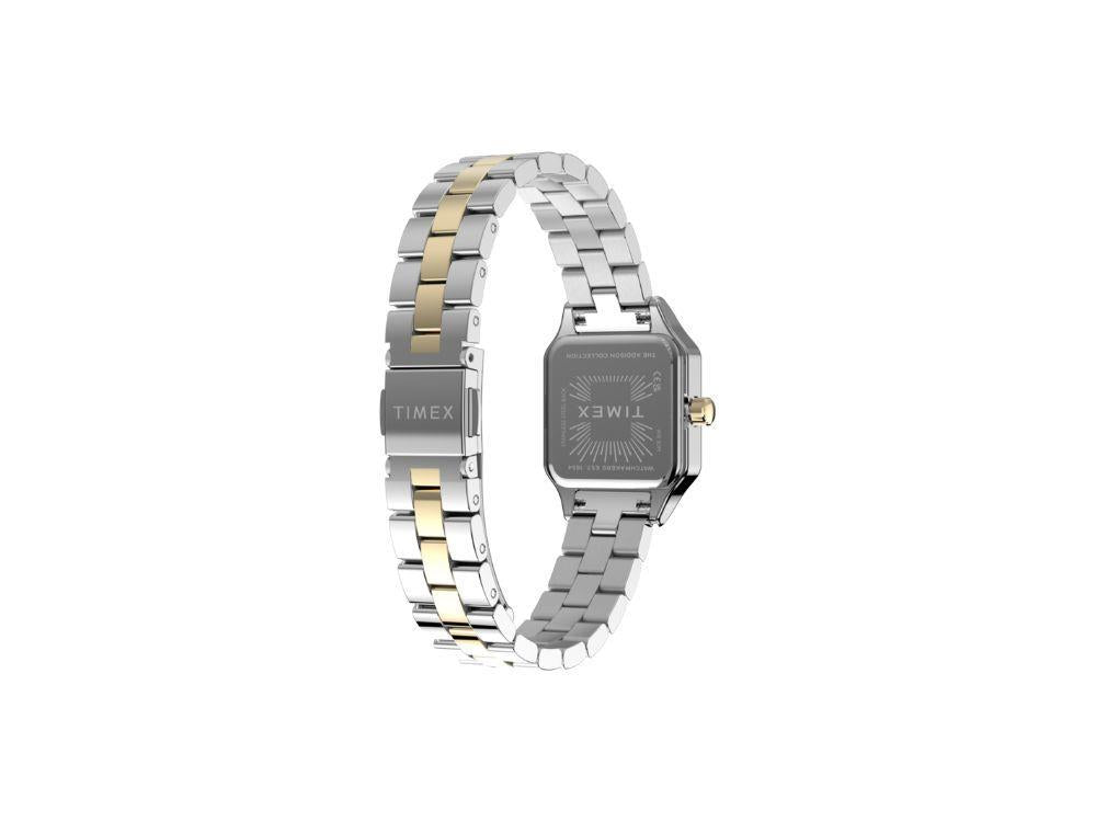 Montre à Quartz Timex Trend Addison, Laiton, Argent, TW2Y90400