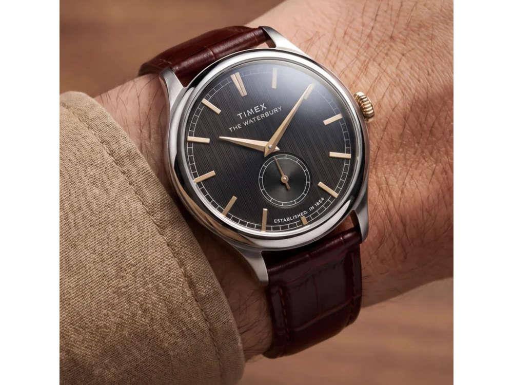 Montre à Quartz Timex The Waterbury Classic, Noir, 39 mm, TW2Y92100
