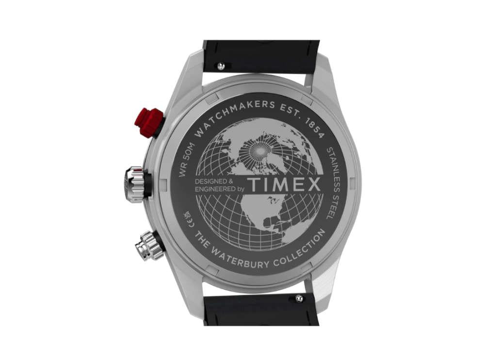 Montre à Quartz Timex The Waterbury Heritage Chronograph, Noir, 39 mm, TW2Y93300