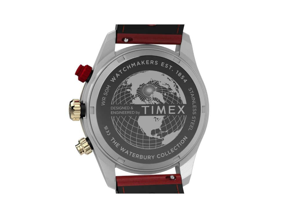 Montre à Quartz Timex The Waterbury Heritage Chronograph, Noir, 39 mm, TW2Y93400