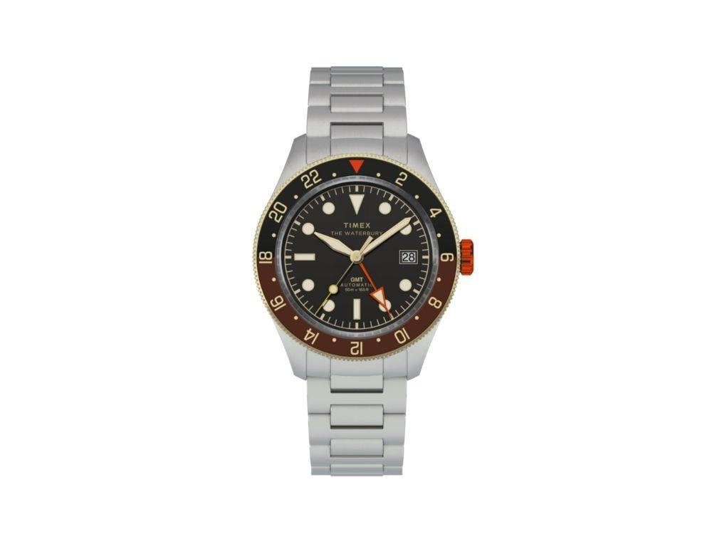 Montre Automatique Timex The Waterbury Heritage, Noir, 41.5 mm, TW2Y93500
