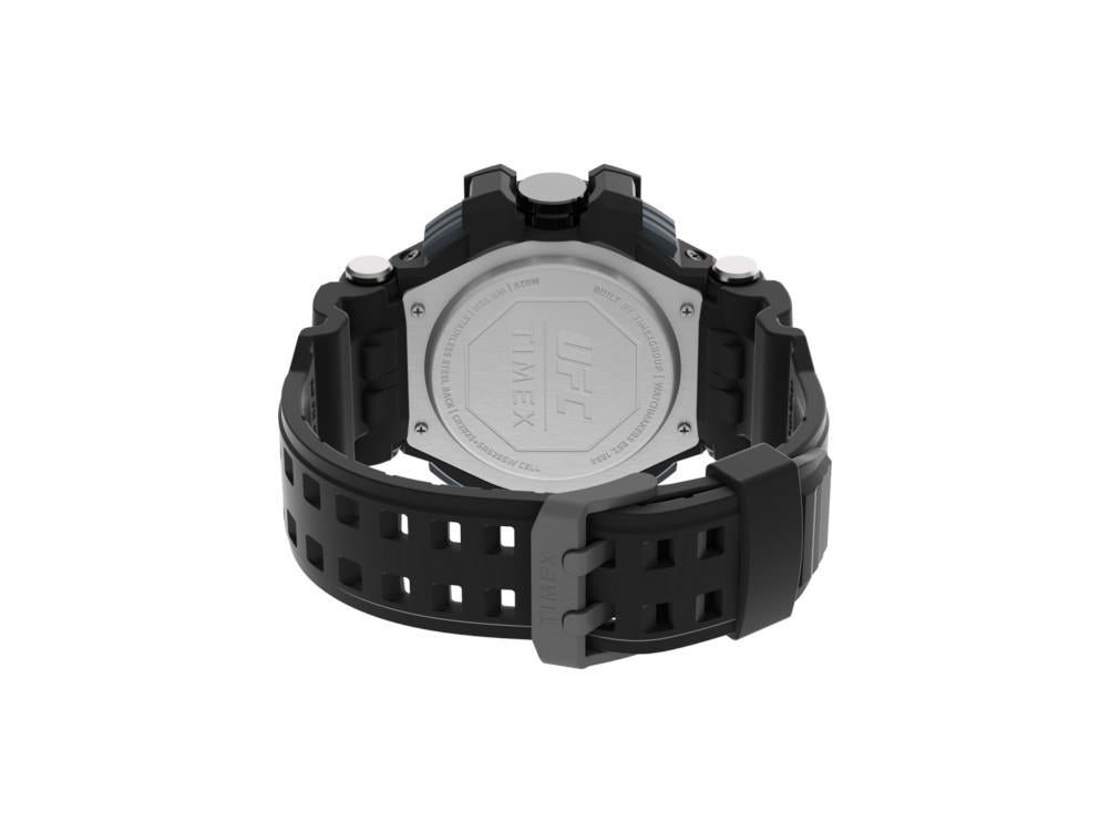 Montre à Quartz Timex UFC Colossus, Polycarbonate, Noir, 53 mm, TW5M51800