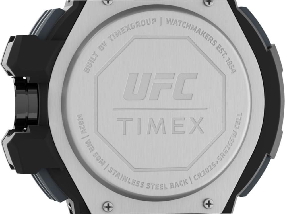 Montre à Quartz Timex UFC Colossus, Polycarbonate, Noir, 53 mm, TW5M51800