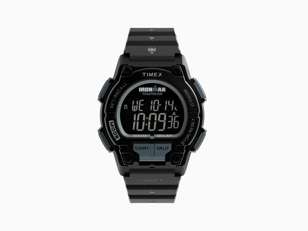 Montre à Quartz Timex Ironman Shock Endure, Noir, 42 mm, TW5M64800