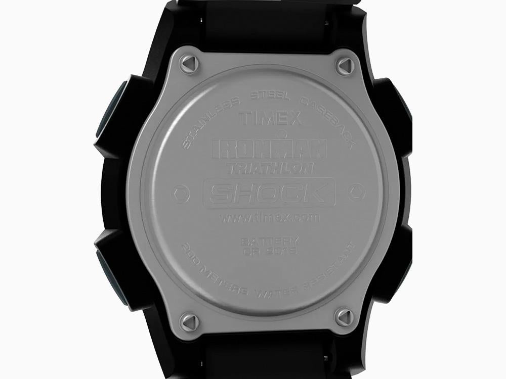 Montre à Quartz Timex Ironman Shock Endure, Noir, 42 mm, TW5M64800